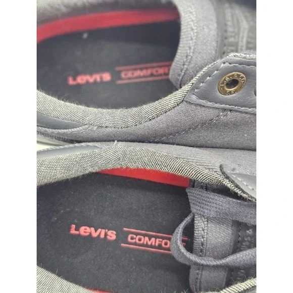 Levi's Comfort Low‑Top Tennis Shoes Men's Size 10.5 – Casual Lace‑Up Sneakers - Picture 7 of 10